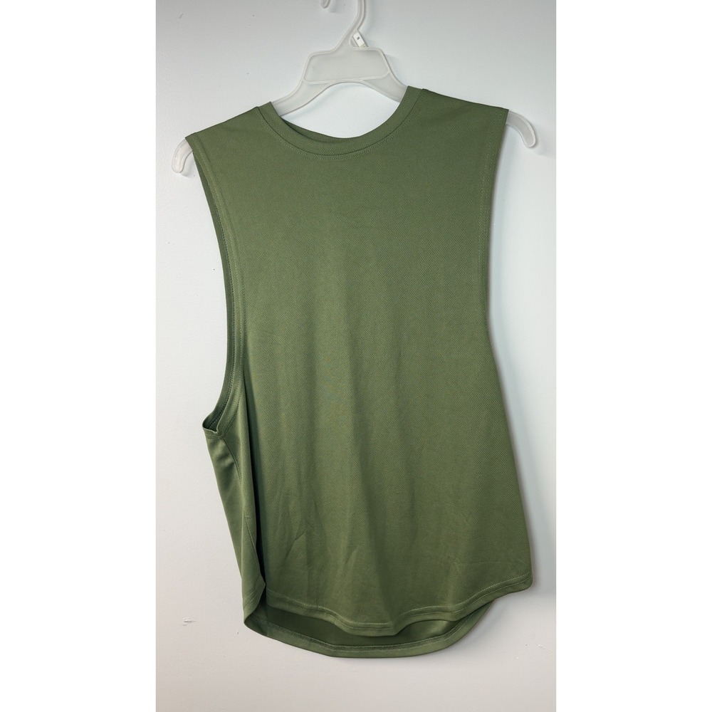 Gym Revolution | Green Deep Cut/Workout‎ Tank | Size L